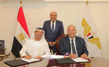 وزير الطيران المدني يشهد توقيع مذكرة تفاهم بين شركه "إيركايرو" ومجموعة أبوظبي للطيران لتعزيز الشراكة 
