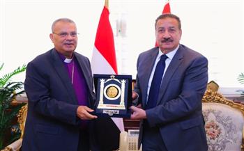 رئيس الطائفة الإنجيلية يلتقي محافظ بورسعيد ويبحثان سبل التعاون لخدمة أبناء المحافظة