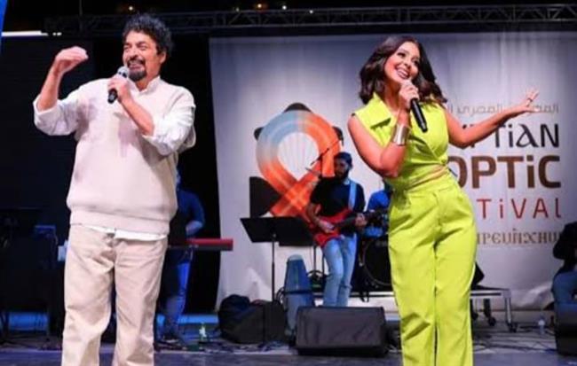 رنا سماحة تغني مع حميد الشاعري لأول مرة في كندا