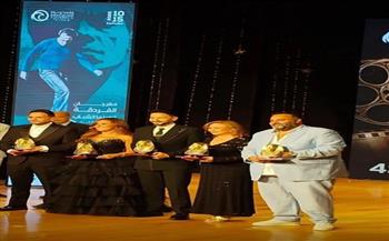 إلهام شاهين تحتفي بتكريمها في مهرجان الغردقة لسينما الشباب