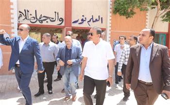 محافظ سوهاج يتفقد مدارس طما ويشدد على جاهزيتها الكاملة لاستقبال العام الدراسي الجديد