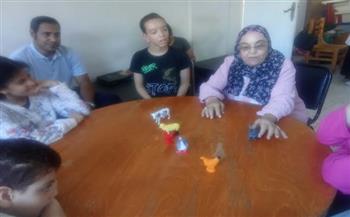 «حيوانات المزرعة وبيتها».. نشاط ثقافي وفني للأطفال من ذوي الهمم بالإسماعيلية