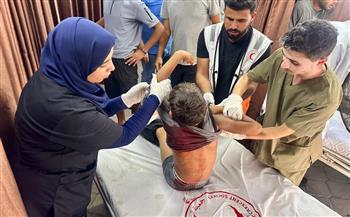 إصابة 9 فلسطينيين بينهم أطفال في قصف إٍسرائيلي جنوب قطاع غزة