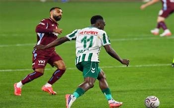 ديربي مصري.. طرابزون محمد صلاح يتأخر أمام كونيا مصطفى محمد في الشوط الأول 