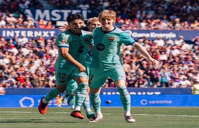 الدوري الإسباني.. برشلونة يتقدم بهدف مبكر في شباك ليفانتي
