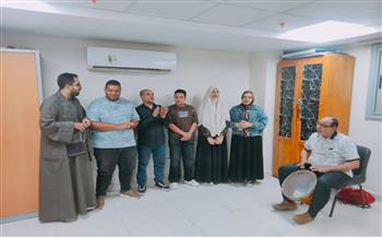 عرض فني لفرقة الإنشاد الديني بقصر ثقافة سوهاج احتفالًا بالمولد النبوي