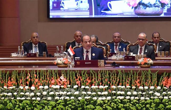 الرئيس السيسي: نثمن جهود الهند في تعزيز التعاون بين دول تجمع بريكس وشركائها