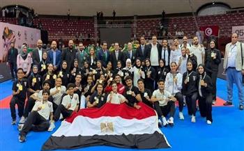 وزير الرياضة يهنئ منتخبات الكاراتيه بعد حصد 46 ميدالية في بطولة أفريقيا  