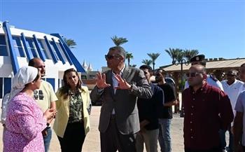 محافظ جنوب سيناء يوجه برفع كفاءة مكتبات مصر العامة بشرم الشيخ