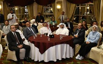 وزير الرياضة ورئيس البارالمبية يشهدان المؤتمر الصحفي بدورة الألعاب العربية  