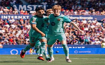 الدوري الإسباني.. برشلونة يتقدم بهدف مبكر في شباك ليفانتي