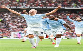 ديربي مانشستر.. هالاند يشعل المواجهة ويتقدم للسيتي بهدف في شباك اليونايتد