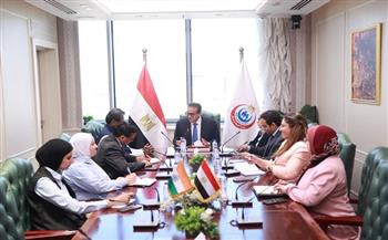 وزير الصحة يبحث مع السفير الهندي تعزيز التعاون الصحي والاستثمارات الدوائية