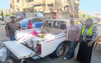 منتهية الصلاحية ومجهولة المصدر.. ضبط ربع طن أغذية ومواد مخالفة داخل محل عطارة بالزهور