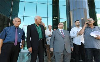 رئيس جامعة كفر الشيخ يتفقد أعمال تجهيز المبنى الجديد لجامعة كفر الشيخ الأهلية استعدادًا لاستقبال الطلاب
