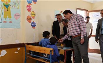 نائب محافظ شمال سيناء يتابع انتظام العملية التعليمية بمدارس المقضبة وأولاد علي بالحسنة