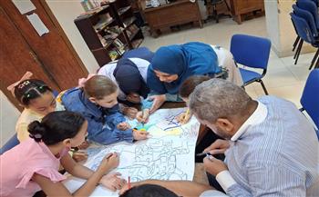 ثقافة أسيوط ينظم ورشة فنية للأطفال احتفالًا بذكرى نصر أكتوبر