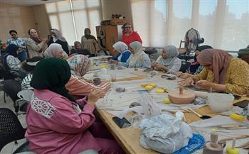 مكتبة المعادي العامة تفتح أبوابها للإبداع التراثي عبر ورش فنية مجانية للشباب
