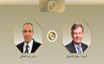 وزير الخارجية ونظيره الألماني يؤكدان ضرورة تكثيف الجهود الرامية إلى خفض التصعيد واحتواء التوتر فى المنطقة