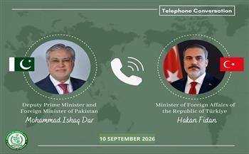 وزيرا خارجية باكستان وتركيا يؤكدان مجددا موقفهما بشأن القضية الفلسطينية