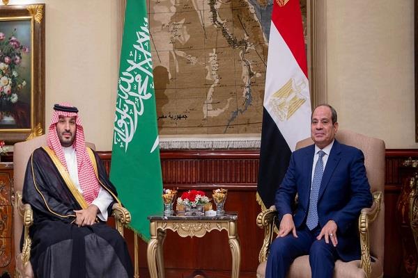 الرئيس السيسي ومحمد بن سلمان يؤكدان: علاقات مصر والسعودية لا تقبل إلا أن تكون مثلى في الإطار العربي