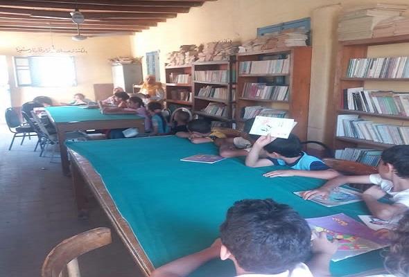 «شجرة الحب».. ورشة حكي للأطفال بالمكتبة الثقافية بالحوطا