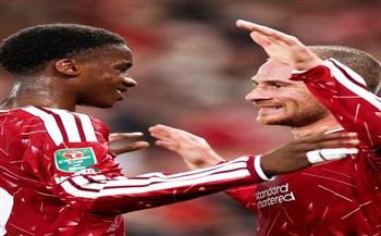 كأس الرابطة الإنجليزية..انطلاق الشوط الثاني من مواجهة ليفربول وتوتنهام عمر مرموش  