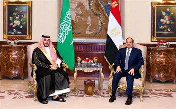الرئيس السيسي ومحمد بن سلمان يؤكدان: علاقات مصر والسعودية لا تقبل إلا أن تكون مثلى في الإطار العربي