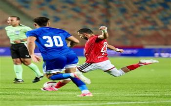 الدوري الممتاز.. ربع ساعة سلبية من مواجهة الأهلي أمام فريق أبوقير للأسمدة