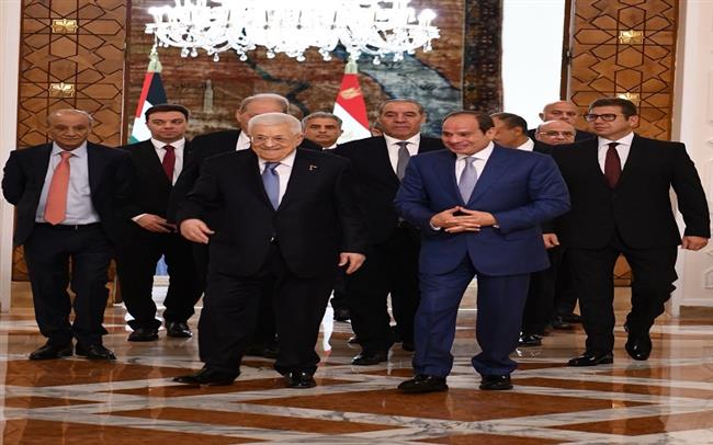 الرئيس السيسي يستقبل الرئيس الفلسطيني محمود عباس لبحث تطورات القضية الفلسطينية