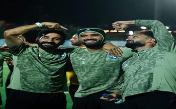 الدوري الممتاز.. محمود مرعي يشارك في تدريبات بيراميدز بواقي الرأس  