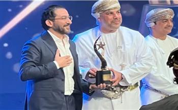 أحمد حلمي بعد تكريمه في مهرجان ظفار: التكريم وسام للفنان