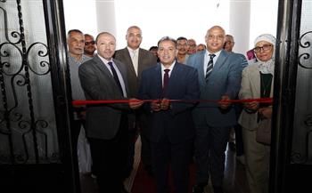 رئيس جامعة قنا يفتتح أعمال تطوير ورفع كفاءة مبنى كلية الإعلام