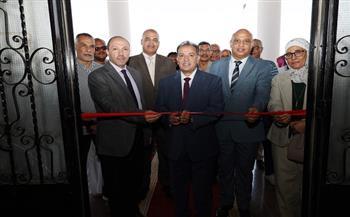رئيس جامعة قنا يفتتح أعمال تطوير ورفع كفاءة مبنى كلية الإعلام