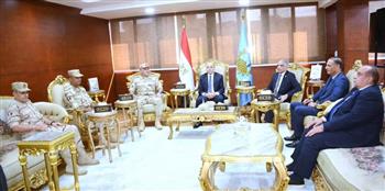 محافظ الغربية يستقبل مدير إدارة التجنيد والتعبئة على هامش احتفالية «أبطال التحدي»