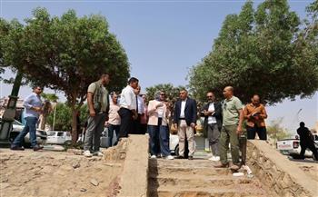 محافظ الوادي الجديد تتفقد موقع إنشاء " المسجد البيئي " وتبحث خطة إنشاء حدائق أنشطة مفتوحة 
