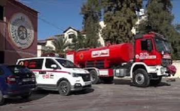  الدفاع المدني يواصل البحث عن عشرات المفقودين تحت أنقاض بناية منهارة في غزة