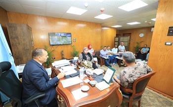 محافظ كفرالشيخ يوجه بتسريع وتيرة العمل بمشروع الصرف الصحي بقرية السالمية بفوه