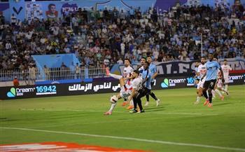 الدوري الممتاز.. الزمالك يقتنص فوزًا غاليًا على غزل المحلة بالضربة القاضية