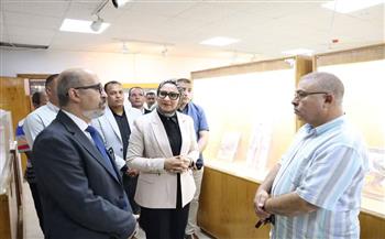 محافظ الوادي الجديد تتفقد مركز التنمية الإقليمية بأكاديمية البحث العلمي 