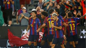الدوري الإسباني.. برشلونة يتقدم على راسينج سانتاندير 4-1 في الشوط الأول