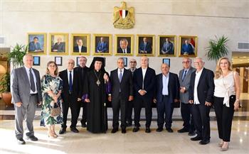 وزير الخارجية يستقبل رموز من المصريين من أصول أرمينية