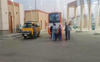 مواقف قنا: انضباط كامل في حركة الركاب بمجمع المواقف الجديد بقنا