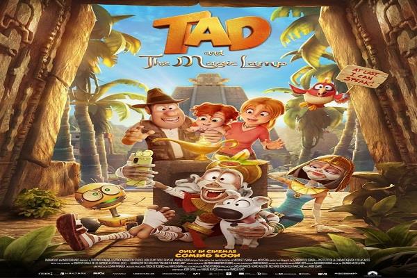 فيلم المغامرات والرسوم المتحركة TAD AND THE MAGIC LAMP في دور العرض المصرية  
