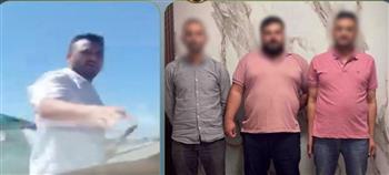 ضبط 3 أشخاص لاتهامهم بالتعدي على محامٍ وتحطيم زجاج سيارته بكفر الشيخ
