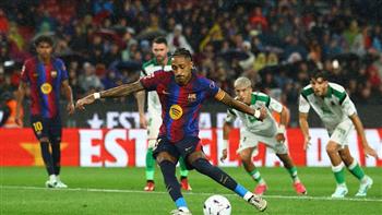 الدوري الإسباني.. برشلونة وراسينج  سانتاندير 5-2 بعد 75 دقيقة 