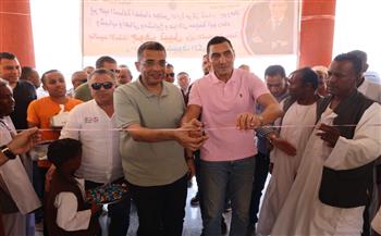 محافظ البحر الأحمر ووزير الشباب والرياضة يفتتحان أعمال تطوير مركز شباب أبو رماد لدعم أبناء المناطق الحدودية