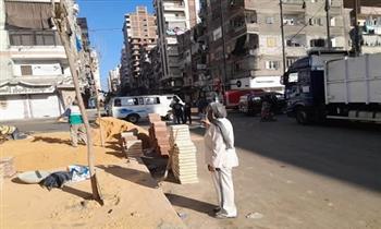 محافظ الإسكندرية يوجه برفع كفاءة شبكة الطرق وتحسين خدمات المرافق العامة