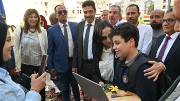 محافظ البحيرة تفتح مدرسة برشيد بتكلفة 20 مليون جنيه