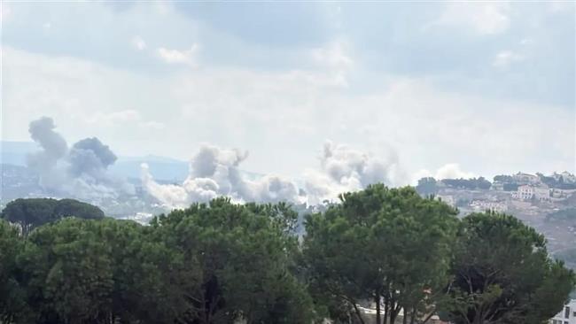 غارات إسرائيلية على النبطية الفوقا بجنوبي لبنان